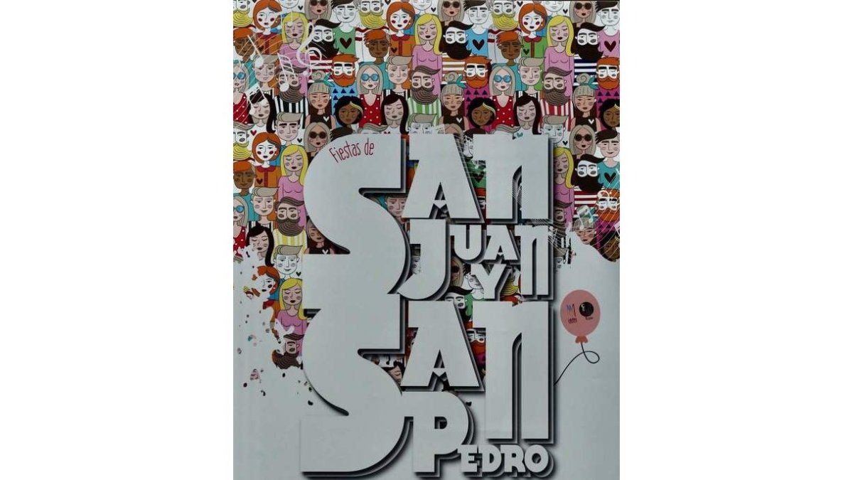 El cartel ganador del concurso celebrado para las fiestas de San Juan y, a la derecha, el del ayuntamiento tinerfeño. DL
