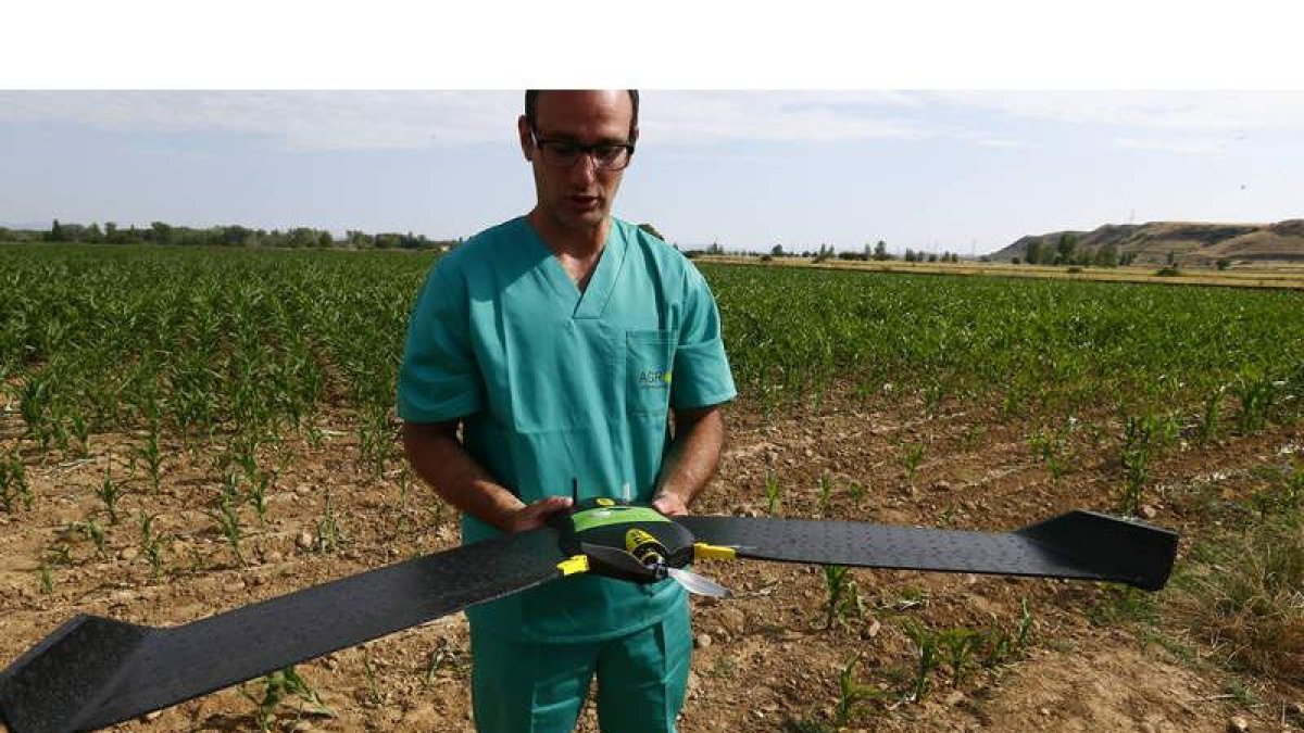 Pablo Flórez, director gerente del Centro Tecnológico Agrovet, que desarrolla el proyecto en una parcela de cuatro hectáreas.