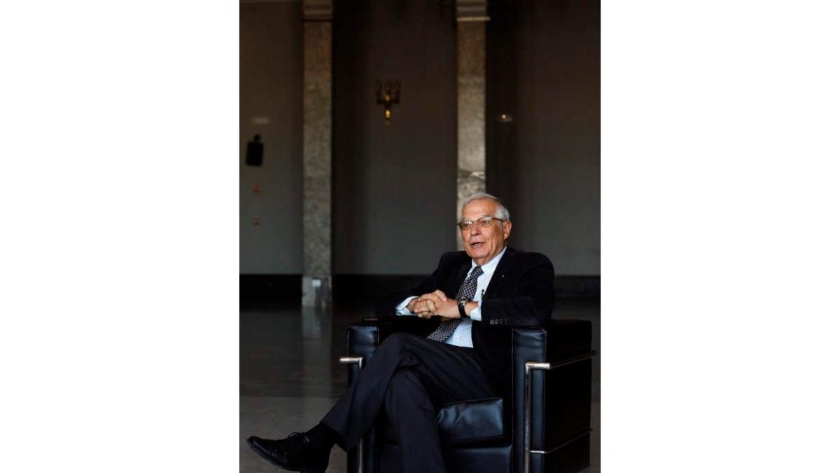 El ex presidente del Parlamento Europeo, Josep Borrell. ballesteros