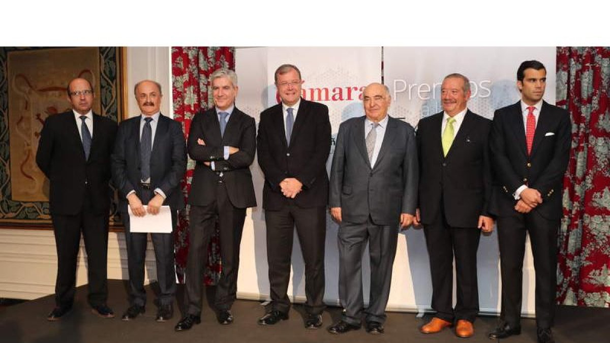 Francisco Castañón, José Luis Placer, Carlos Ranera, Antonio Silván, Manuel Lamelas, Juan José Fernández Orejas y Pedro Luengo. RAMIRO