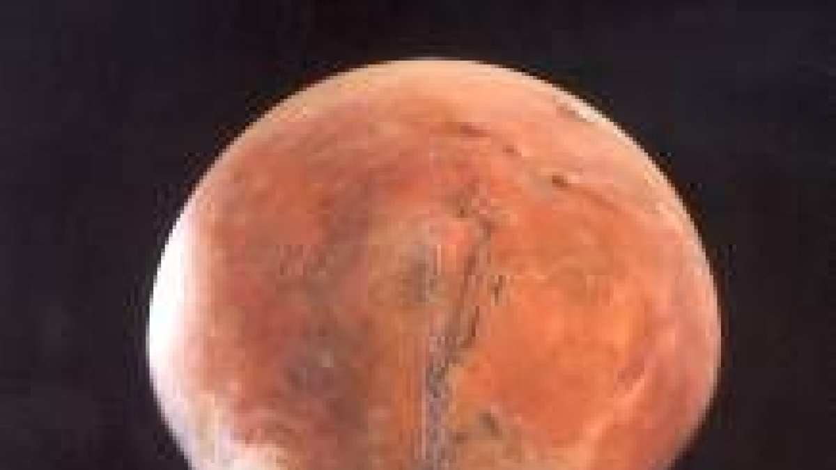 La luna nueva permitará apreciar a Marte en todo su esplendor