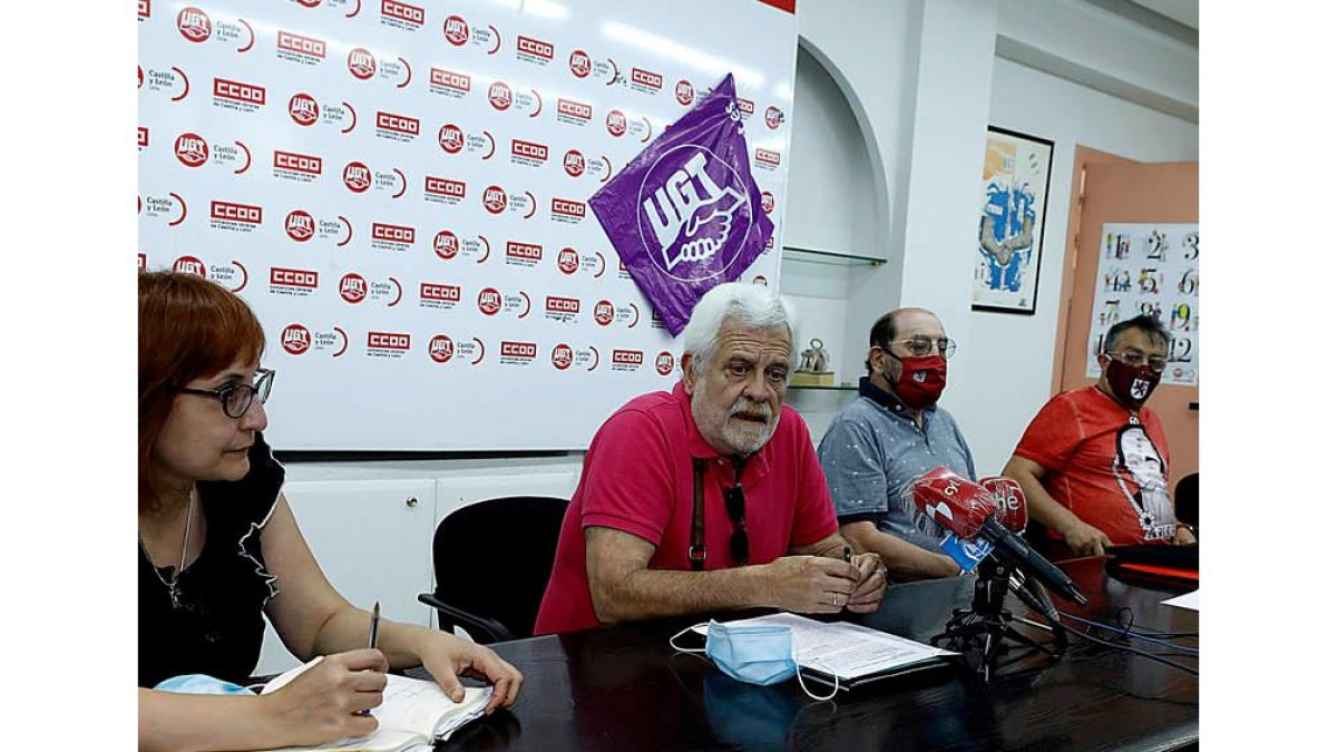 La plataforma anunció ayer la movilización. MARCIANO PÉREZ