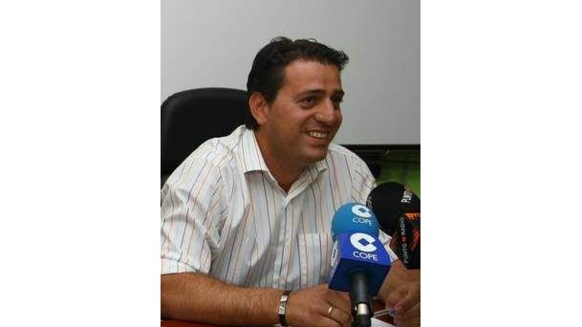 El alcalde de Cacabelos, José Manuel Sánchez.