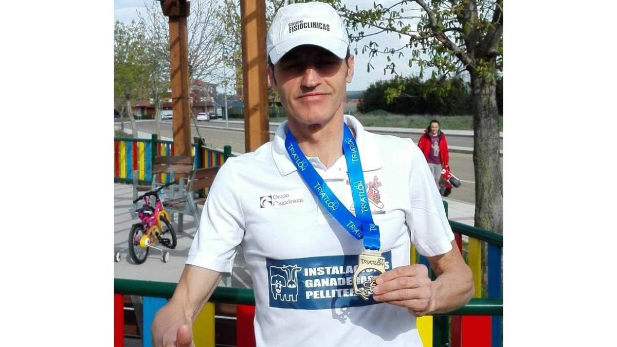 El atleta leonés Fernando Fernández Valladares.