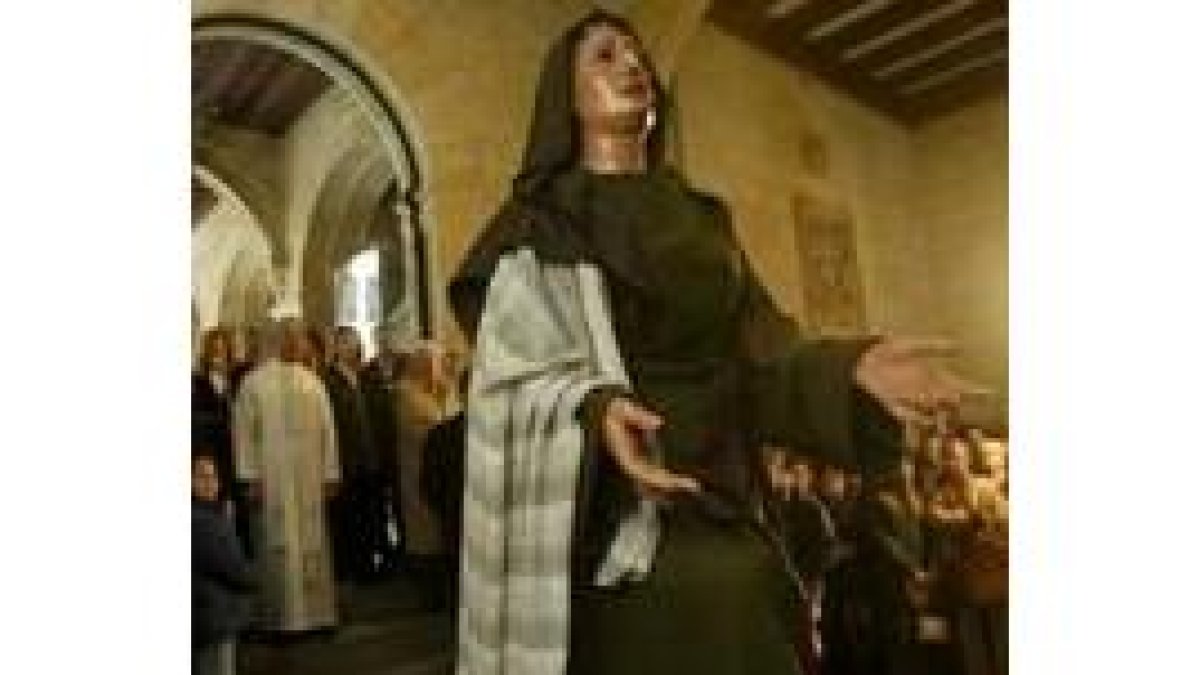 La muestra se exhibe durante esta Semana Santa en el claustro del palacio de los Guzmanes