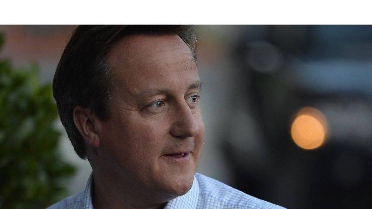 El primer ministro británico, David Cameron.