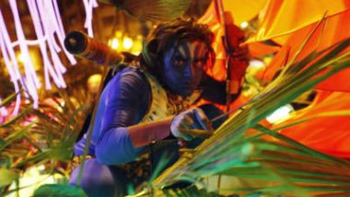 Las propuestas de la Asociación Tres Silvares fueron espectaculares en el carnaval.