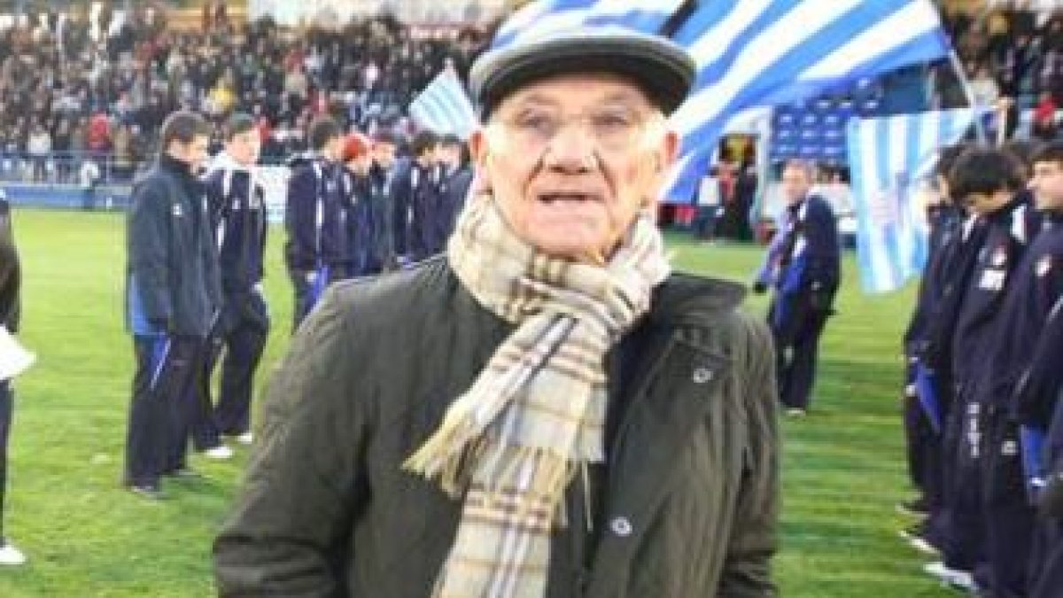 El socio número 1 de la deportiva, en la celebración