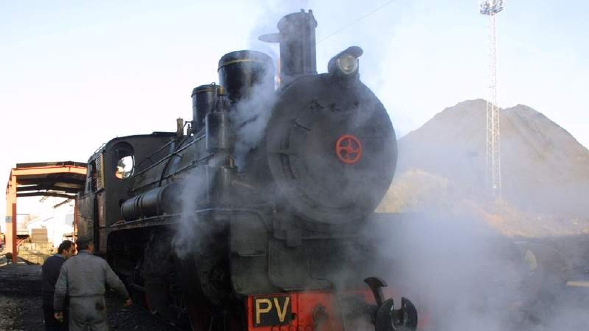 Imagen de archivo de una locomota de esa línea. DL