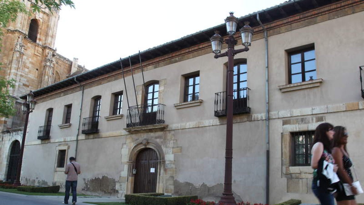 La Casa del Peregrino, ahora sin uso.