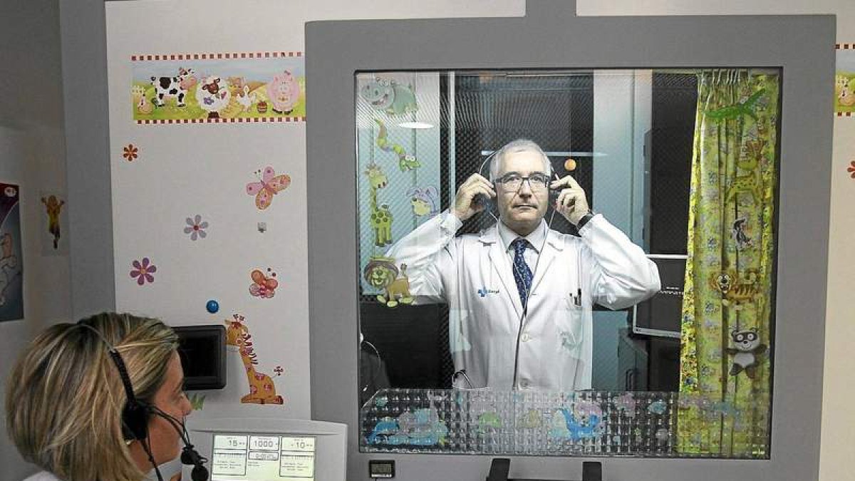 El jefe del servicio de Otorrino en el Río Hortega de Valladolid, Luis Ángel Vallejo.