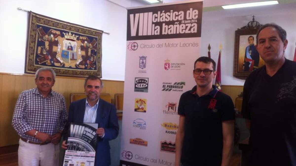 Villa, Palazuelo, Santa Marta y Salgado, tras la presentación .