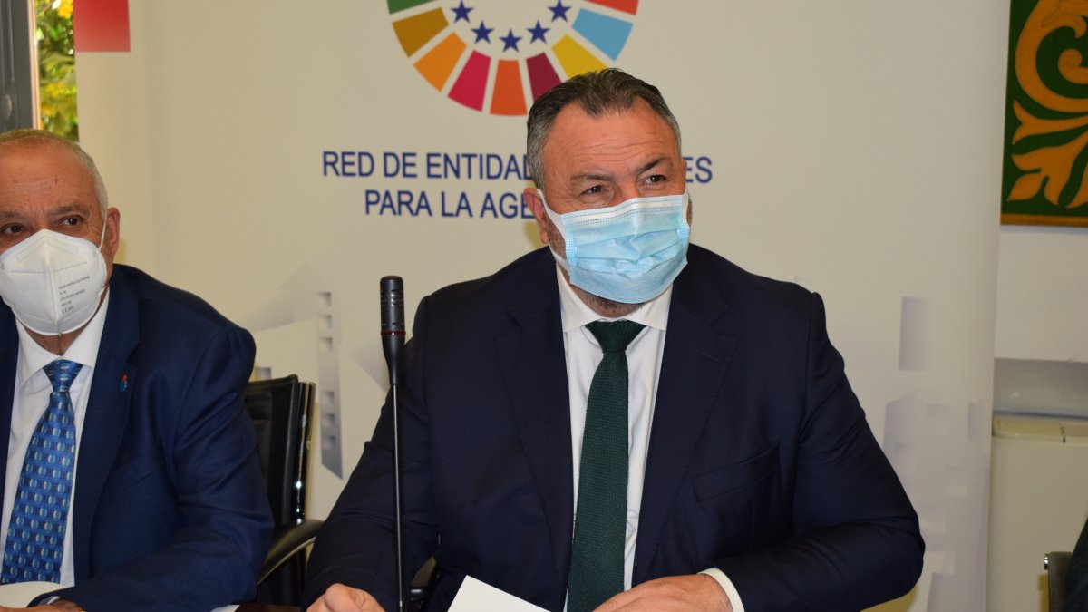 El presidente de la Diputación, Eduardo Morán. DIPUTACIÓN