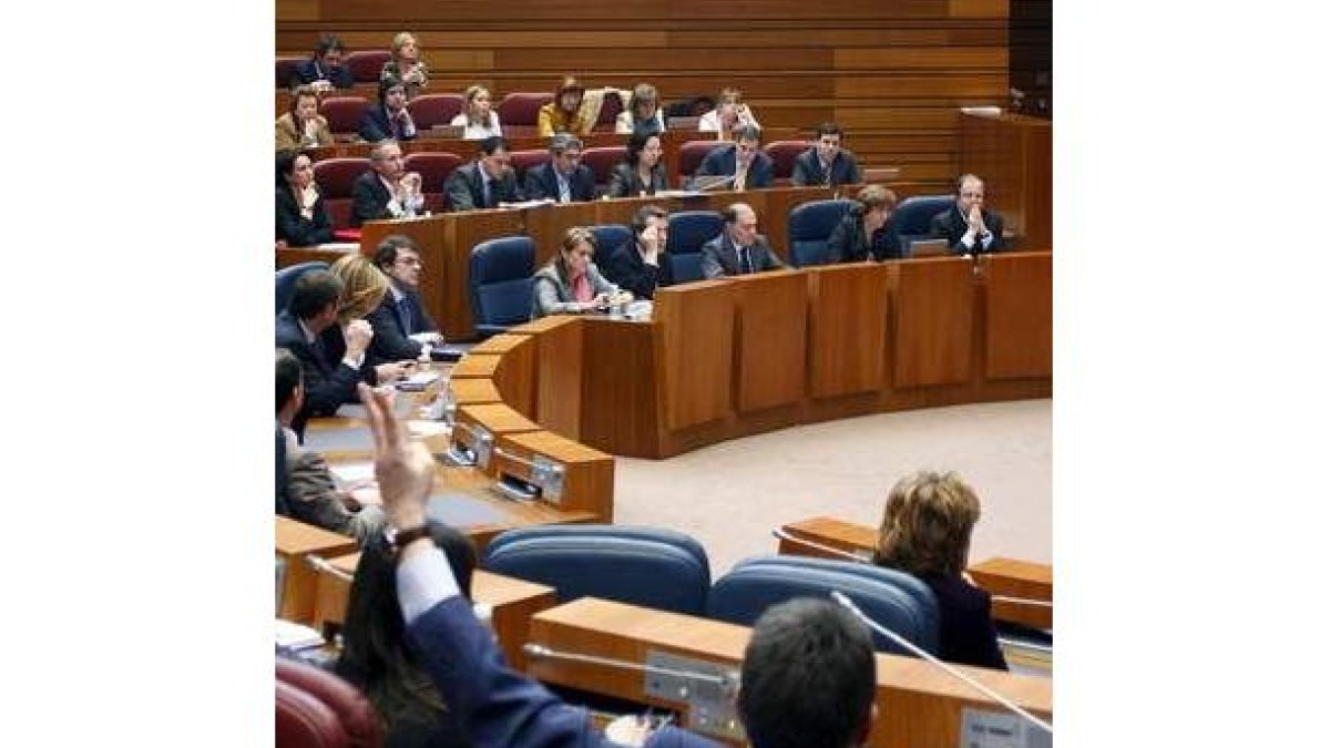 Pleno de las Cortes, en una imagen de archivo.