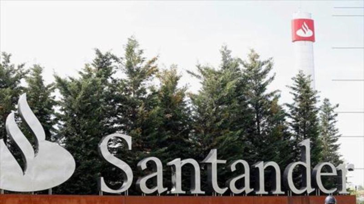 La sede central del Banco Santander, en la localidad madrileña de Boadilla del Monte.