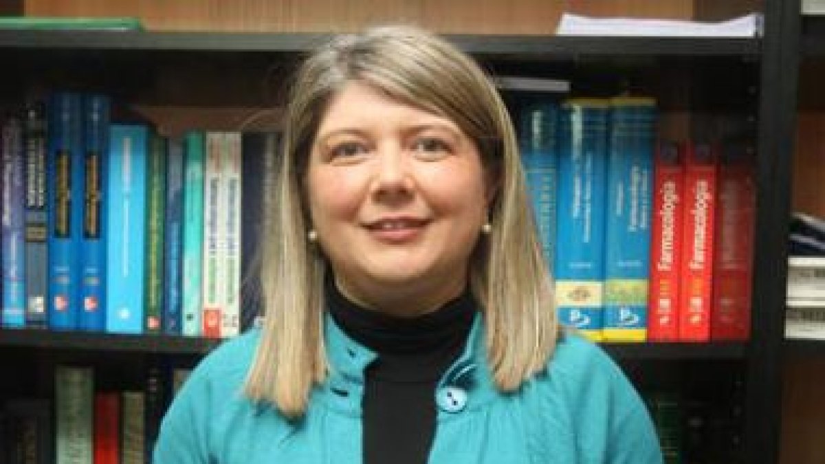 La profesora de farmacología, Nélida Fernández.