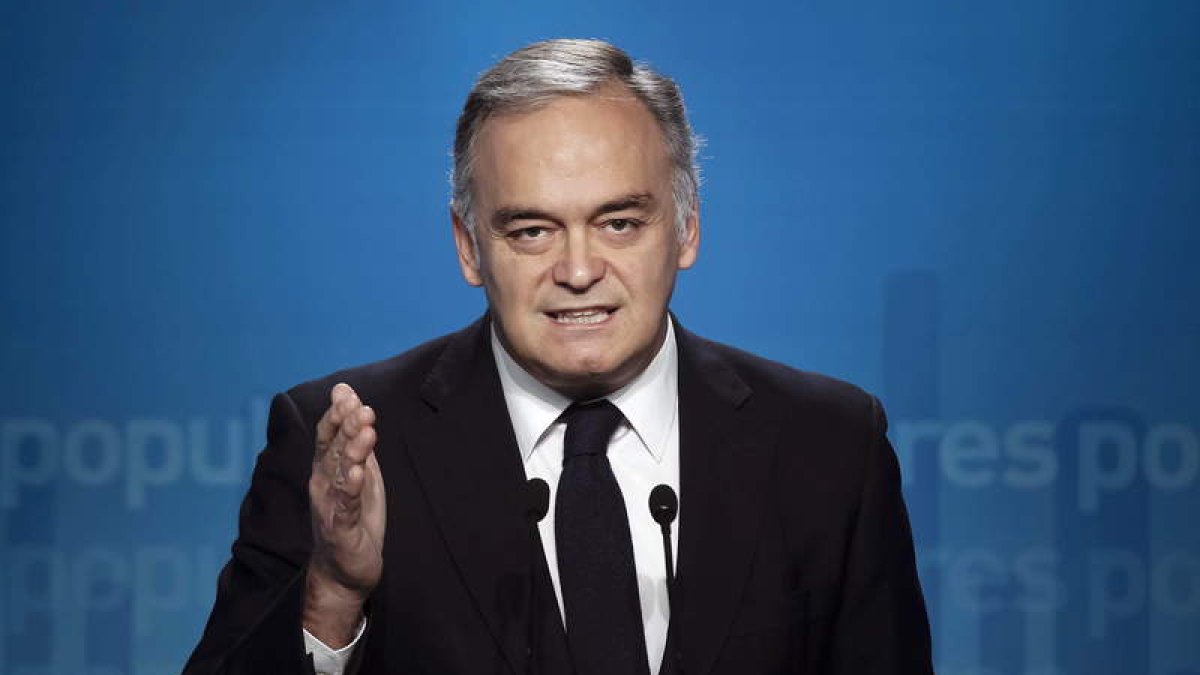 El vicesecretario de Estudios y Programas del PP, González Pons, en una imagen de archivo.