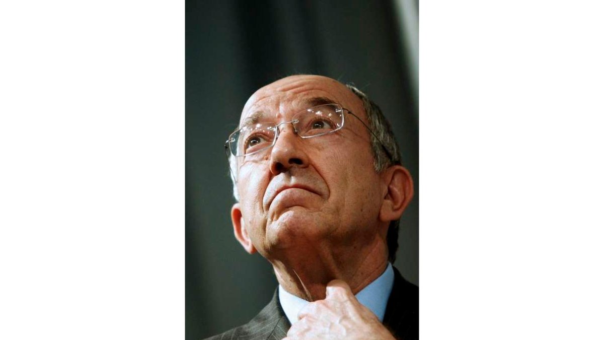 El gobernador del Banco de España, Fernández Ordóñez.