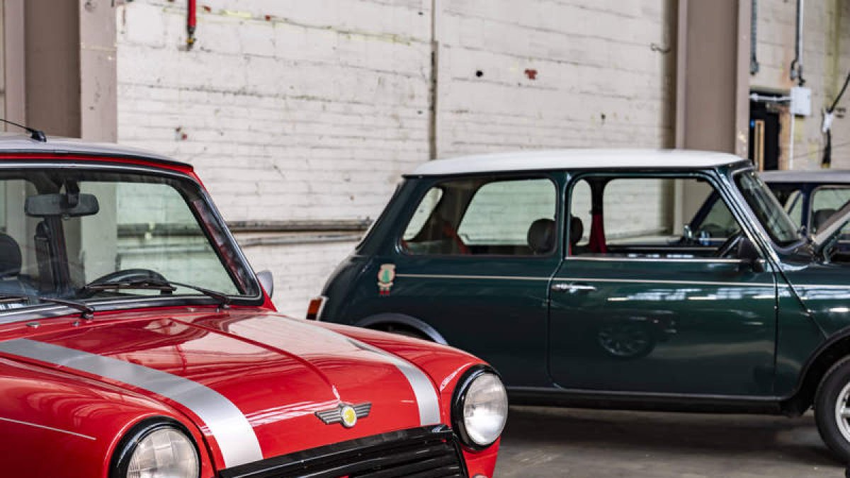 El proyecto «Mini Recharged» no consiste en fabricar vehículos nuevos, sino que se realiza a partir de coches clásicos ya existentes. MN