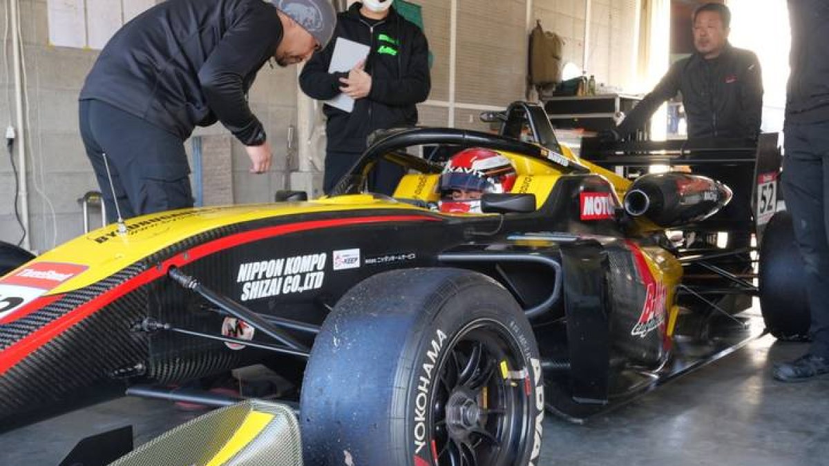 David Vidales ya probó en japón con la escudería BMAX el pasado mes de diciembre. MONACO INCREASE