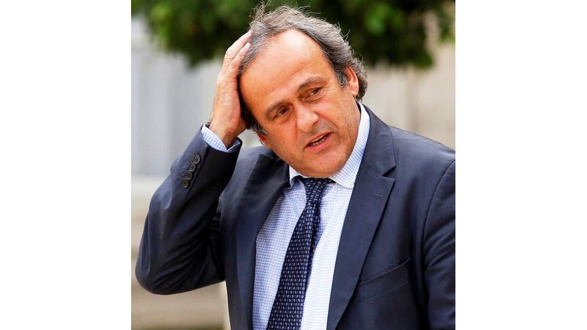 Platini vuelve a estar en el centro de la polémica. YOAN VALAT