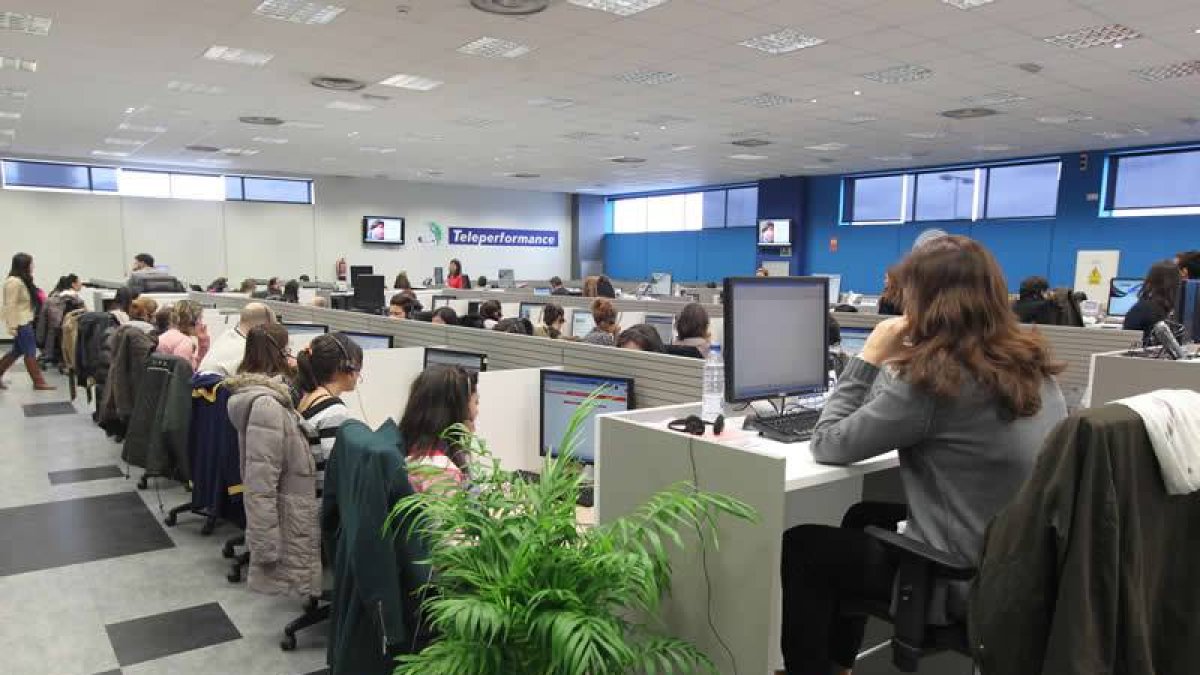 Instalaciones de Teleperformance en Ponferrada.