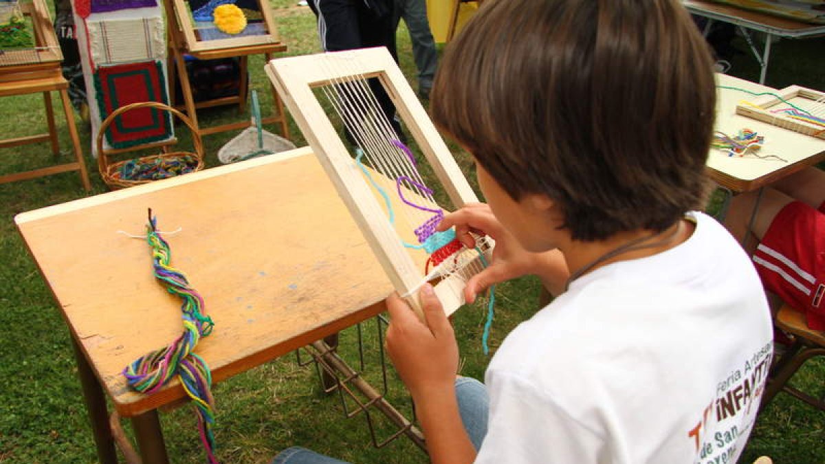 El evento abraza también una muestra infantil para inculcar a los niños el amor por los oficios. NUNO