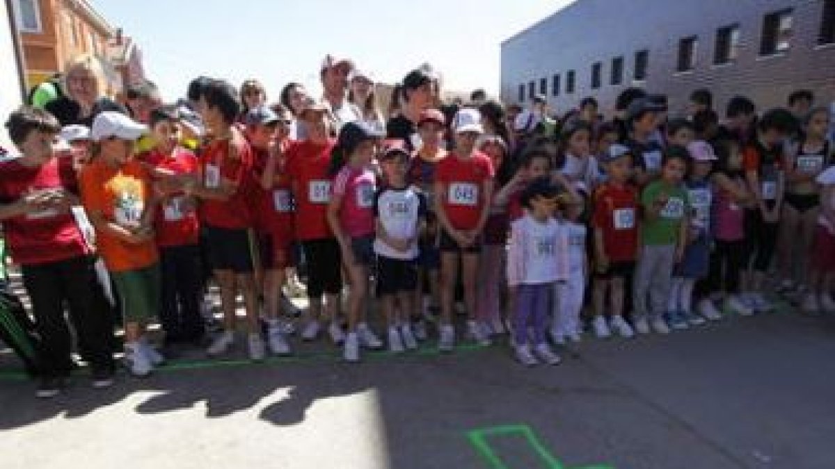 Los más pequeños también tuvieron su protagonismo en la Media Maratón, en este caso en la mini que c