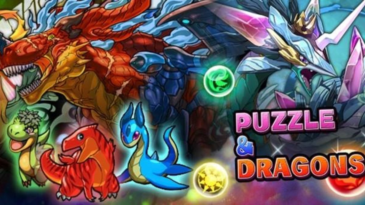El juego Puzzle & Dragons.