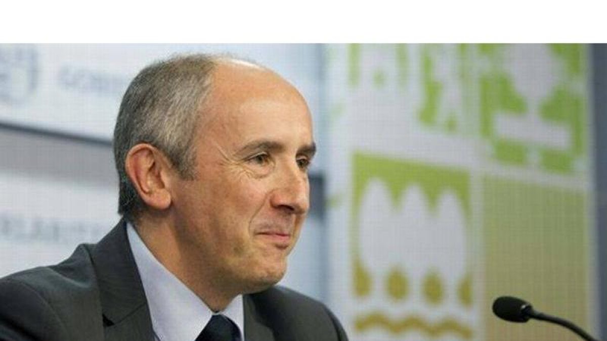 El portavoz del Gobierno vasco, Josu Erkoreka, el pasado 18 de diciembre, en Vitoria.