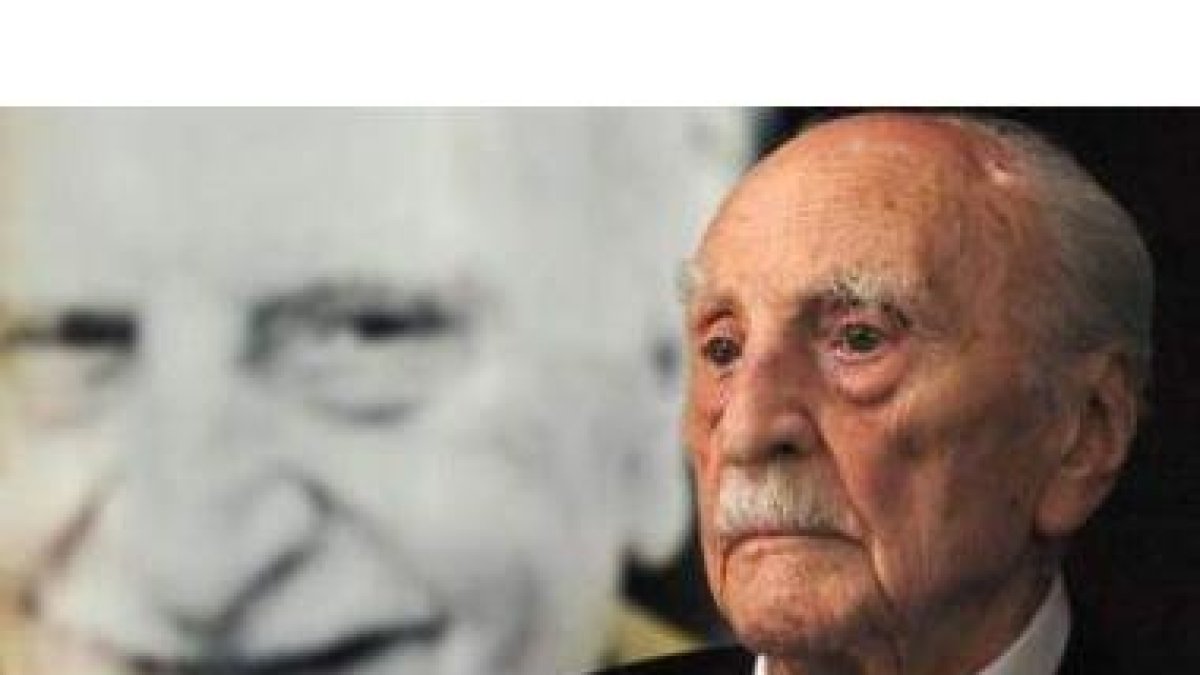 El novelista y ensayista Francisco Ayala, que murió ayer a los 103 años en su residencia de Madrid.