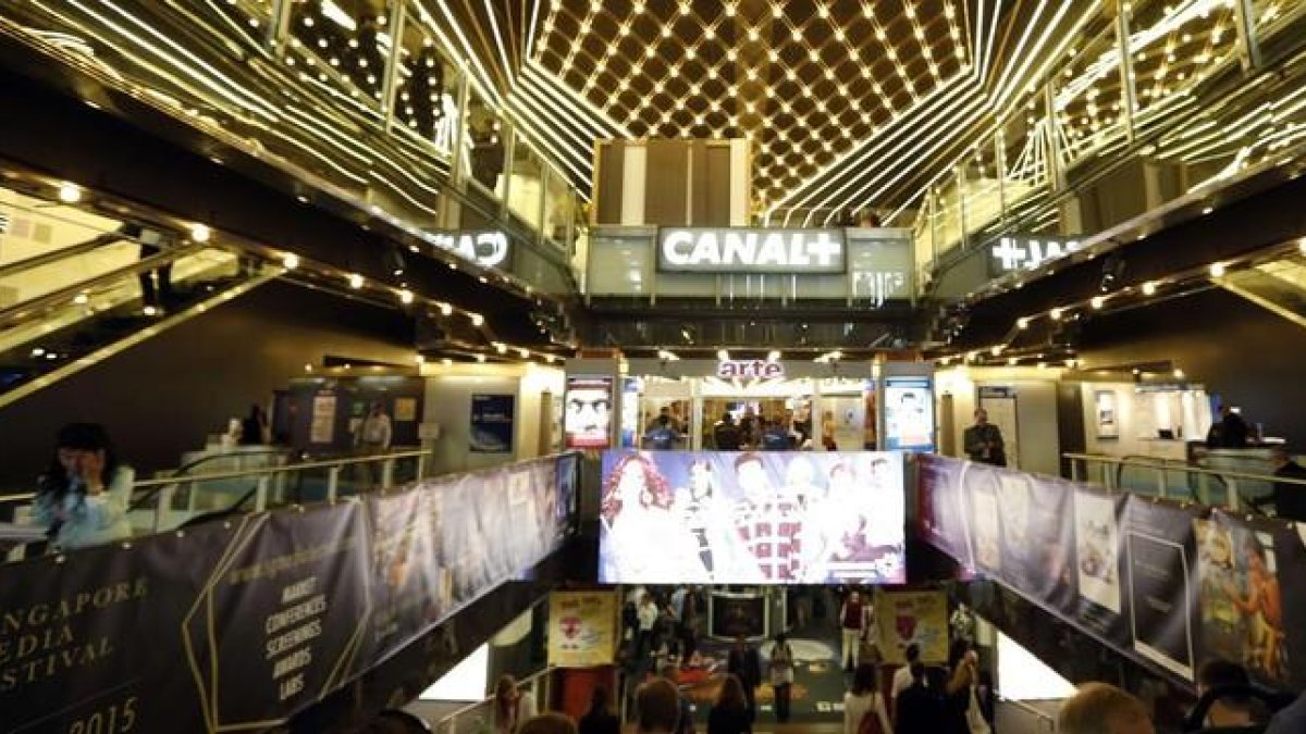 Imagen del Mercado de Televisión de Cannes (Francia), del pasado octubre.