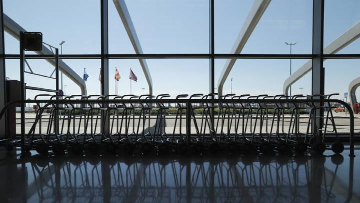 Instalaciones del Aeropuerto de León.