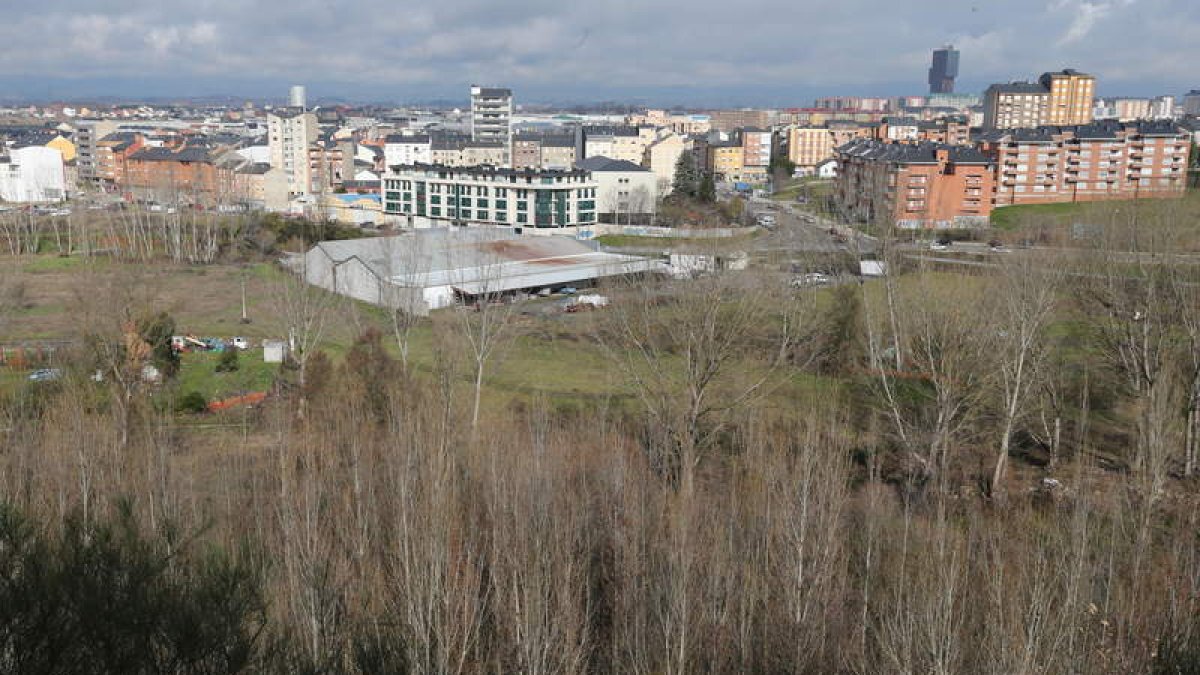 Terrenos que serán ocupados por la empresa la próxima semana.