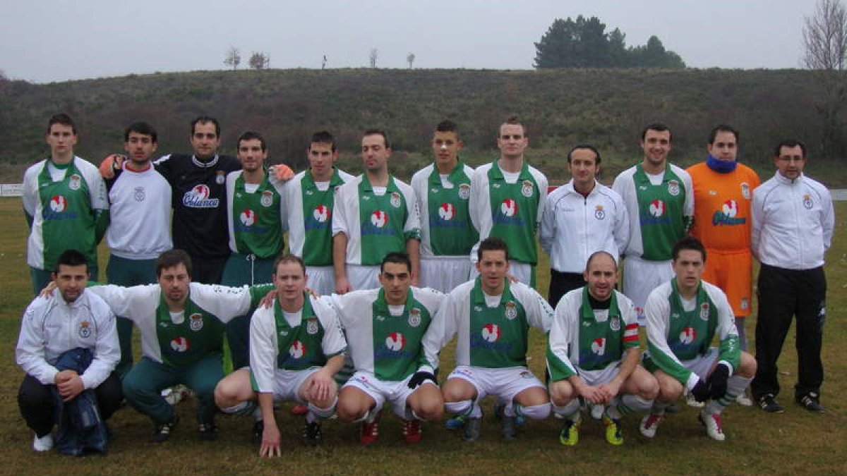 Formación del equipo del Villabalter, tercer clasificado en la 1.ª División Provincial de Aficionados.
