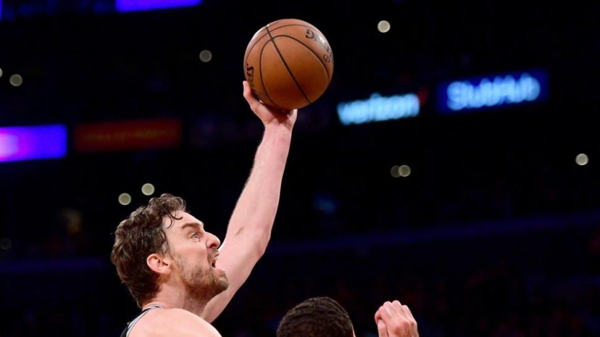 Pau Gasol, en acción.