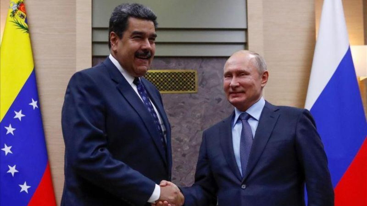 Encuentro de Putin y Nicolás Maduro, el pasado diciembre, en Moscú.