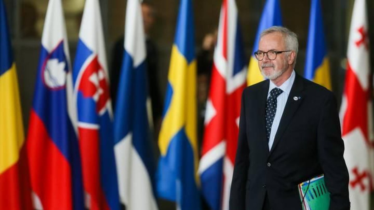 El presidente del Banco Europeo de Inversiones (BEI), Werner Hoyer