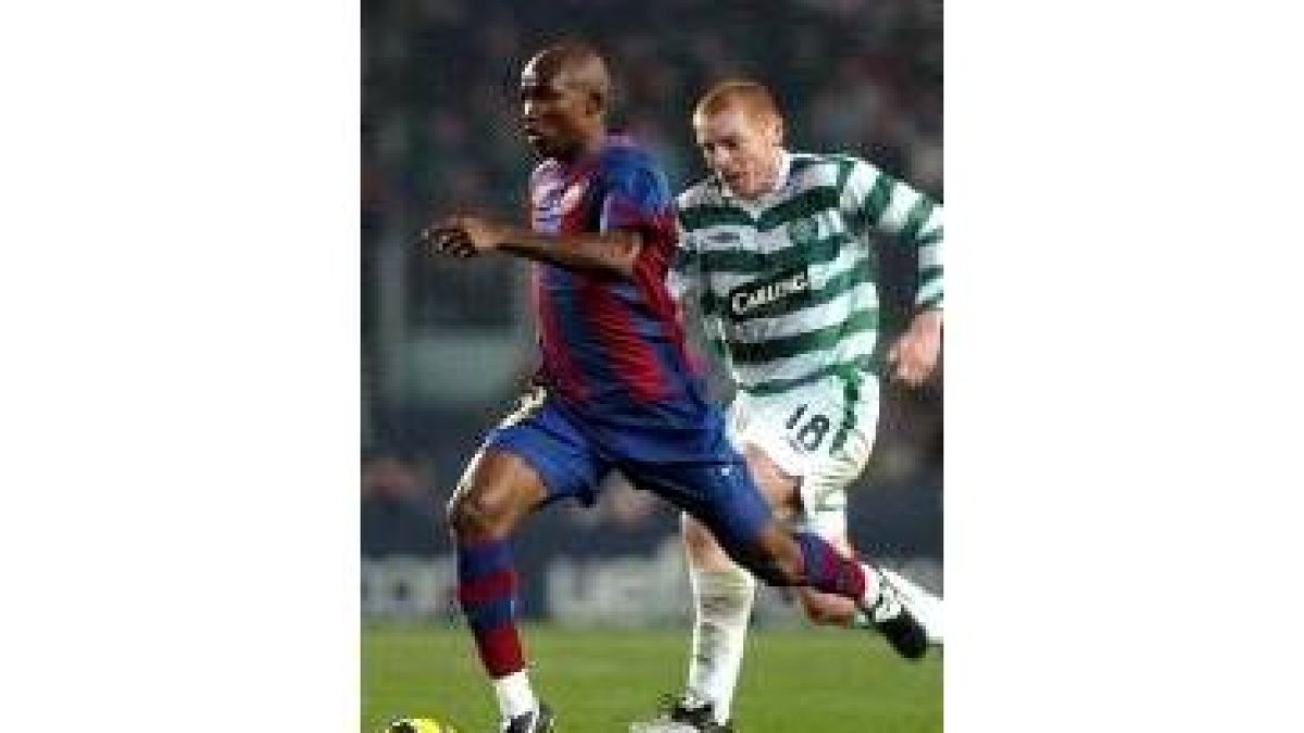 Samuel Eto'o será hoy la referencia ofensiva del Barça frente al Málaga