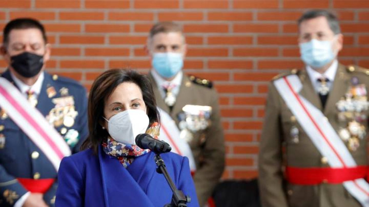 La ministra leonesa Margarita Robles. ZIPI