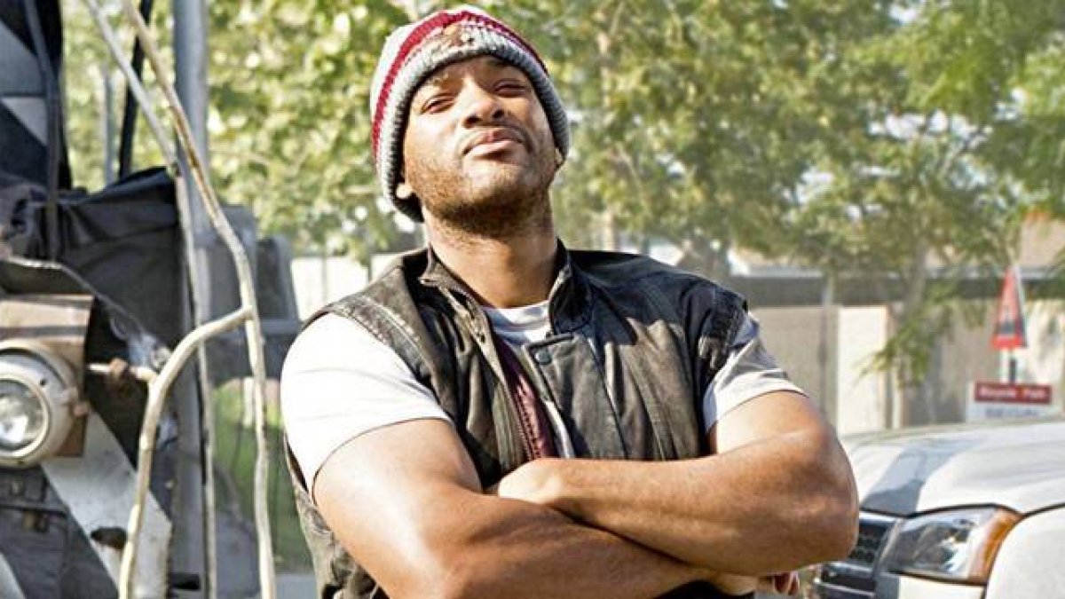 Will Smith, en la pelicula 'Hancock'.