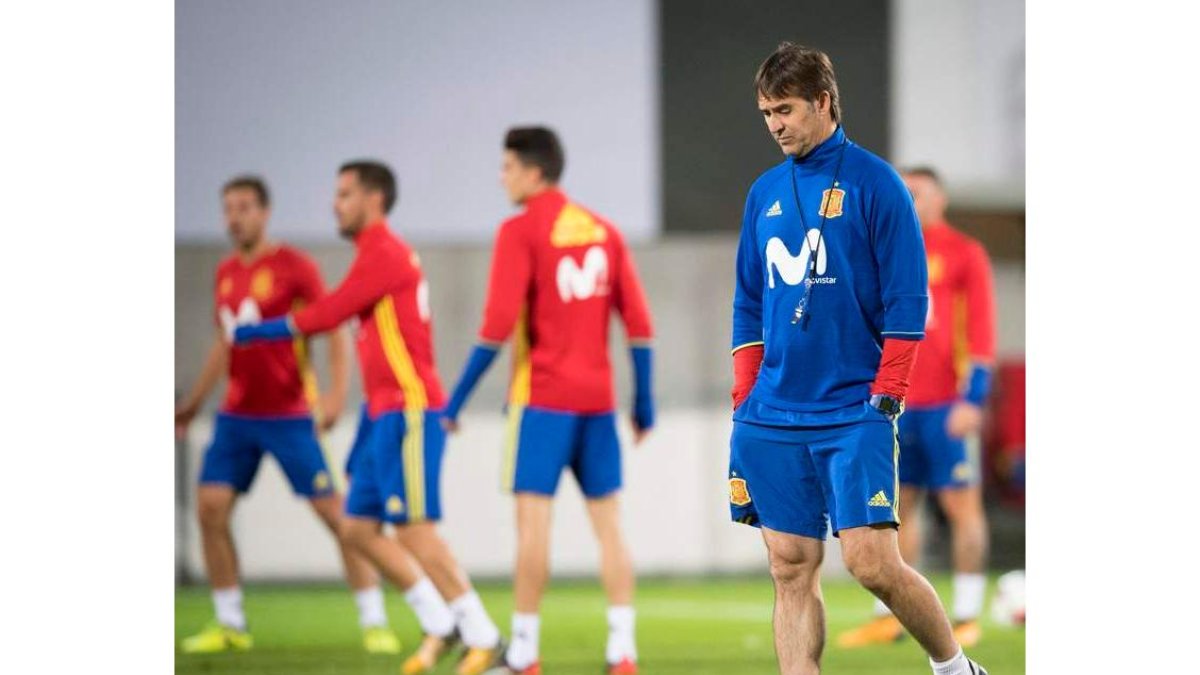 Lopetegui buscará una España intensa a pesar de la fragilidad que ofrece Liechtenstein. EHREZELLER