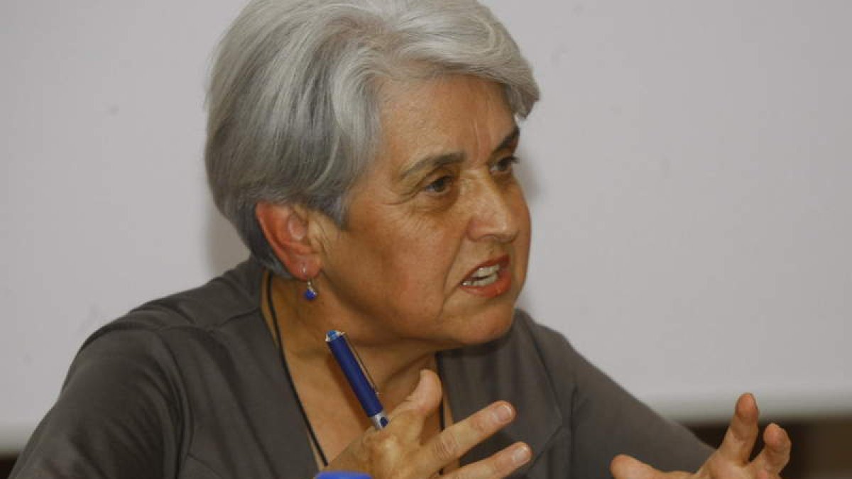 Beatriz Gallego, directora de Cáritas de León.