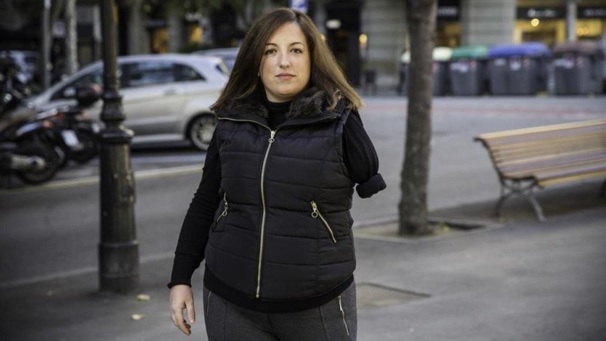 Mireia Planas perdió un brazo en un accidente de tráfico.
