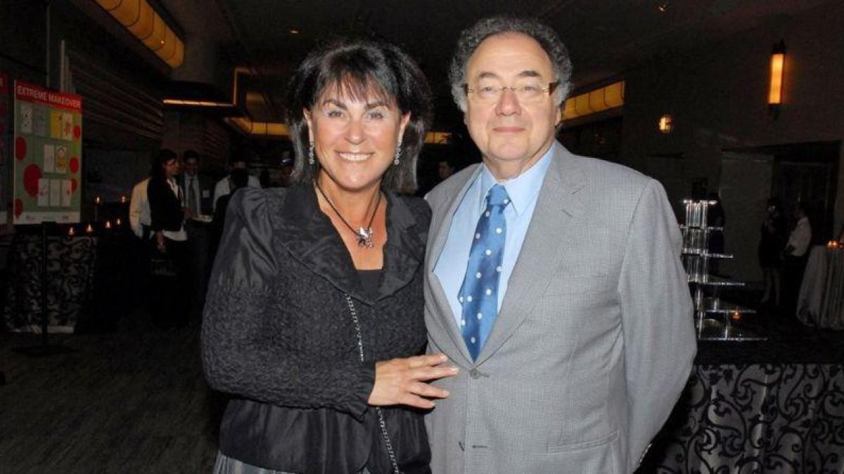 El matrimonio Sherman en un acto en Toronto.