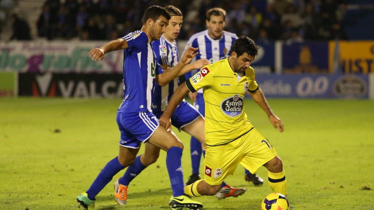 Un gol de Culio, que ya no está en el equipo, dio el triunfo al cuadro herculino en Ponferrada.