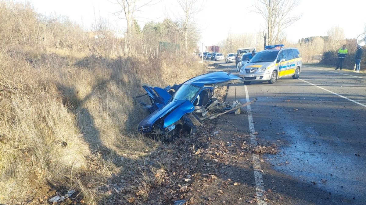 Estado en el que quedó el vehículo siniestrado. DL
