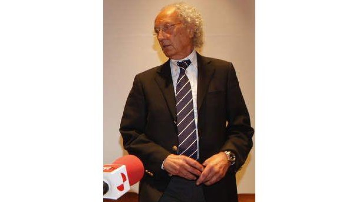 El presidente de Antibióticos, Pucci, en una imagen de archivo.