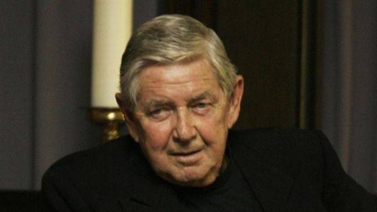 El actor estadounidense Ralph Waite.