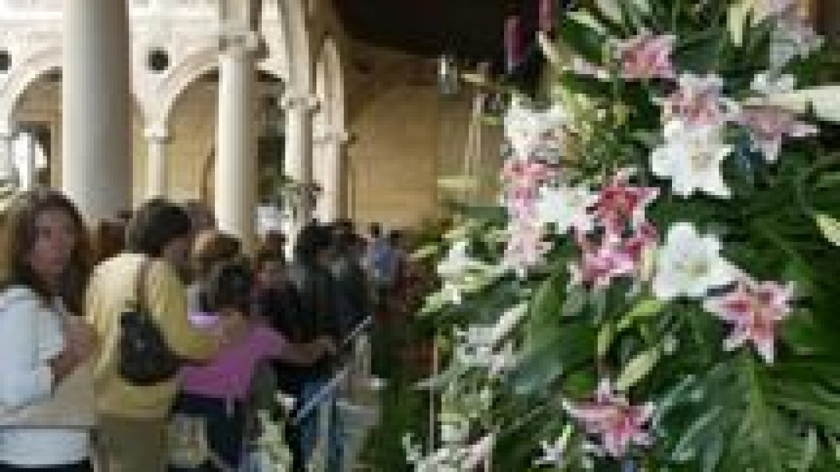 La Muestra Floral recibe, un año más, el apoyo masivo de los leoneses